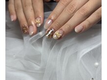 エーネイル(A nail)/秋チェック柄