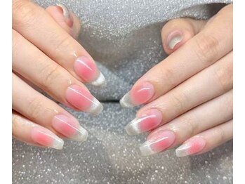 ワンホンチークマグネットネイル