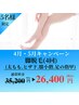 【4月・5月限定】【各月5名様限定】脚脱毛(4回)キャンペーン