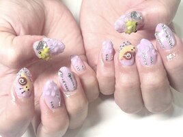 紫陽花ネイル♪