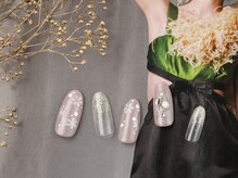 ソウ 難波店 nail salon Sou/定番結晶nail