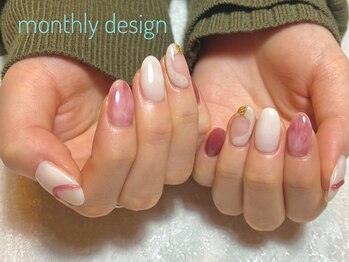 ルア(lua.)/シアーニュアンス*3月monthly