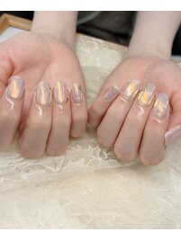 【HAND】オーロラネイル