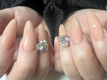 ネイルサロン アール(Nailsalon R)/美フォルムベージュネイル