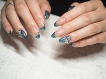 ネイルアトリエ ポボン(nail atelier POBON)/マグネットフレンチ