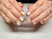 ビーネイル 名古屋志賀本通(B.nail)/ニュアンス定額 basic art/定額