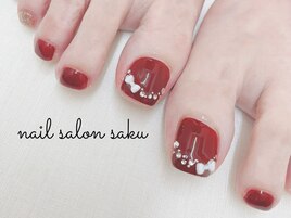 フット定額デザイン/リボン