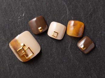 アンティム(Intime)/FOOTべっ甲アート¥9,500