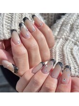 アイコニック アイ 日進梅森台店(ICONIQ eye)/ラメフレンチ