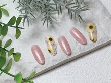 サロンモワ(salon mowa)/☆ひまわりネイル☆