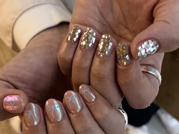 エル(alle.)/リボンネイル！