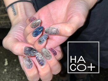 ハコプラスネイルズ 表参道 渋谷(Haco+ Nails)/HACO+|デザインアート+