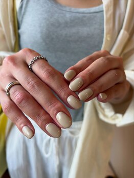 ザ コモン ネイル恵比寿(the common nail)/アイボリーワンカラー