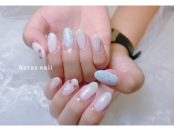 チェックネイル