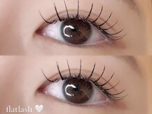 【まつ毛パーマ・パリジェンヌ・マツエク・LED・眉毛専門店】amii.大宮駅西口店/[フラットラッシュ/まゆげ]