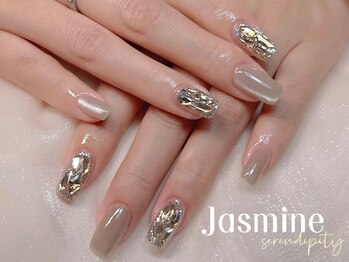 ジャスミン 池袋東口(Jasmine)/マグネット埋め尽くしネイル