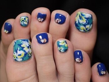 ネイルサロン ビビ(bibi)/爽やかフットnail