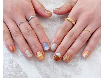 ~持ち込みニュアンスネイル~