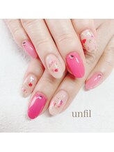 アンフィルルーム(unfil room)/押し花ネイル