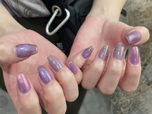 アイミーモア 国立店(aimer more)/キラキラフラッシュネイル