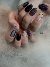 イー(iii)/ブラック × ラメ × スター