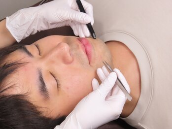 クレール 中目黒(Clair)の写真/【清潔感UP!細部までこだわるヒゲ脱毛】１本１本丁寧に処理する美容電気脱毛だから、納得の効果実感☆