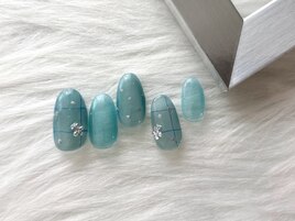 うるうるブルーネイル