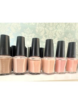 マニキュアメニューのあるサロン