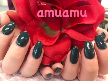アムアム(amuamu)/ワンカラーネイル