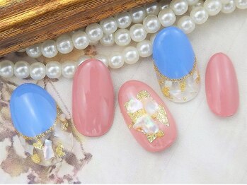 ネイルズガッシュ 蒲田西口店(NAILsGUSH)/＊クリアオーバル＊