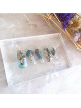 ルピナス(Lupinus)/リキッドアート