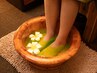 ★足湯付き★よもぎ蒸し30分＋アロマオイル60分(全身コース)8800円