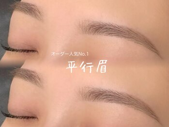 プラチナ 表参道(PLATINA)/人気の平行眉◎