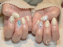 キュアーズ ネイル(CURES NAIL)/ニュアンス4本アート