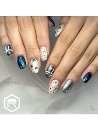 手書きリボン＆ハート