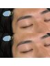 【8週以降の再来】メンズアイブロウスタイリング￥5500（眉WAX.間引き）