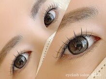 カラーエクステで抜け感を演出♪姪浜マツエクならお任せください