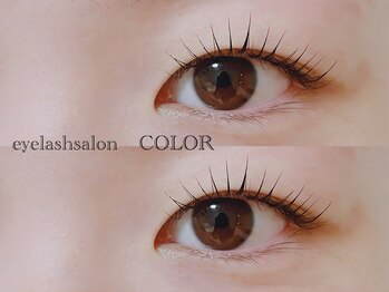 コロル(COLOR)の写真/ゆったり空間であなただけの時間を♪もちが良いまつげパーマで理想の目元へ！