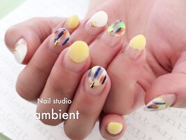 変形フレンチネイル☆