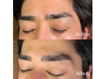 オッジ ルフレ(oggi rufule)/デザインブロウリフト　メンズ眉