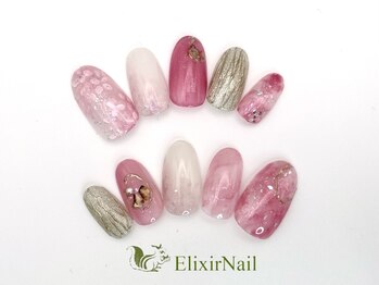 エリクサーネイル 神田(Elixir Nail)/カジュアル / クーポン使用