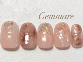 ニュアンスキラキラネイル