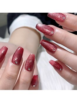 クイーンズビューティーサロン 新宿本店(Queen's beauty salon)/チップ長さだし定額コース