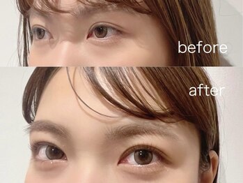 アンバイアオ 本町(UN by ao.)/パリジェンヌ+眉毛ワックス