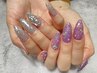 【hand】キラキラ◎フラッシュネイル¥5480◎2色色変更可能