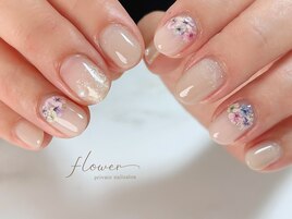 押し花ネイル☆