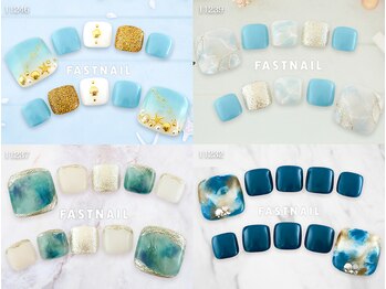 ファストネイル ららぽーと海老名店(FAST NAIL)/フット定額 ¥6600 ◆ アート