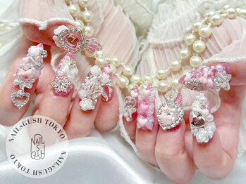 ネイルズガッシュトウキョウ 横浜西口店(NAILsGUSH TOKYO)の写真/やり放題(オフ込)¥8,200～★持ち込みデザイン/再現ア-トもOK!満足度高でリピ率◎