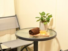 芹(seri)/施術後はアフターティーをご提供