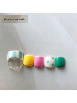 ビューネーションパティオ(Beaunation patio)/フットジェル定額★¥9130